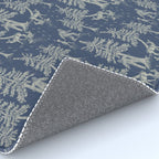 Navy Blue Bigfoot & Friends Rug Gallery Image 4