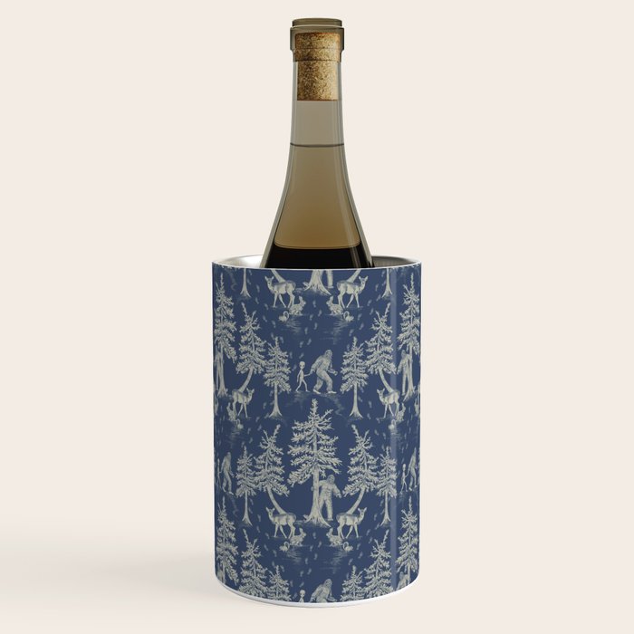 Navy Blue Bigfoot & Friends Wine Chiller Gallery Image 1