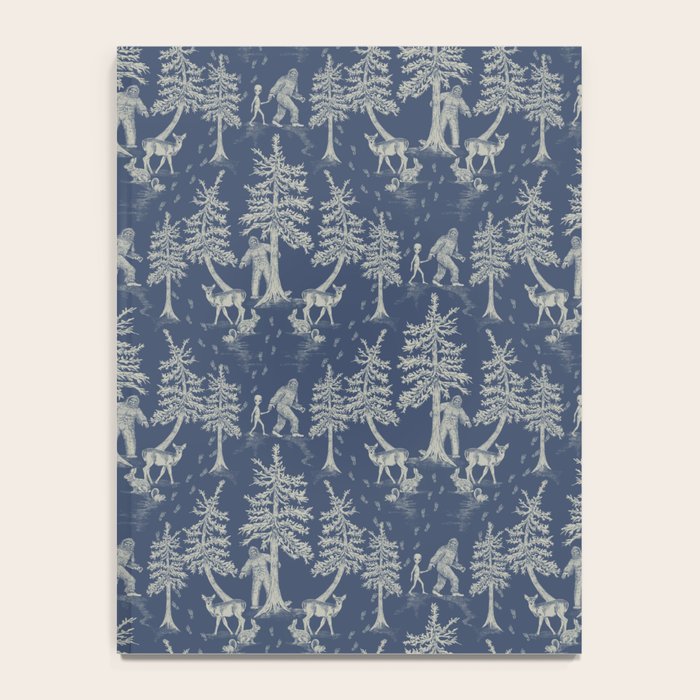 Navy Blue Bigfoot & Friends Notebook Gallery Image 4
