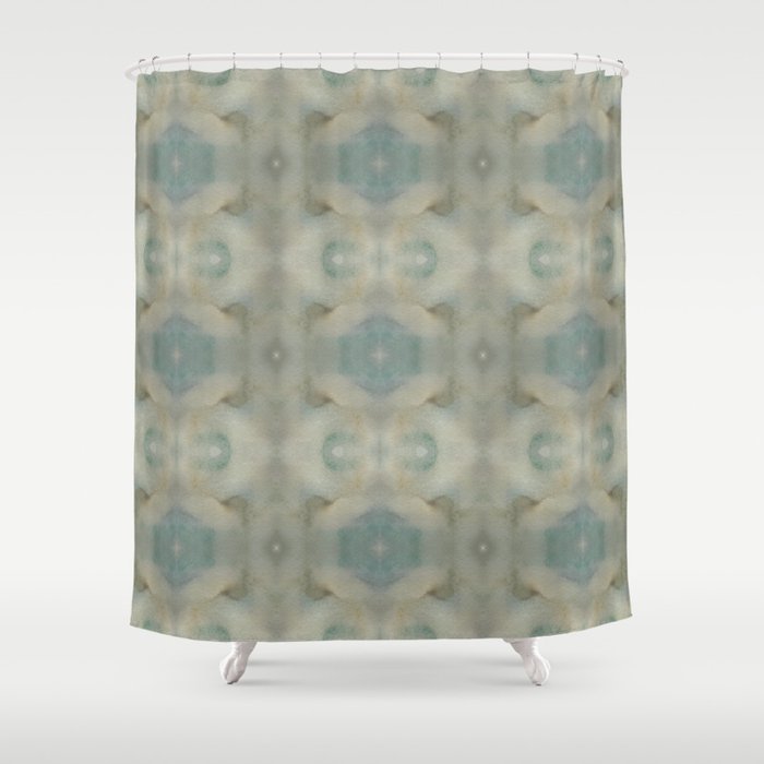 Muted Jewels Shower Curtain Gallery Image 1
