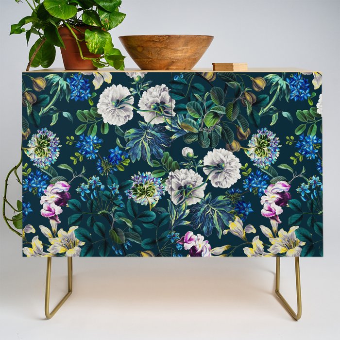Chintzy Florals II Credenza Gallery Image 1