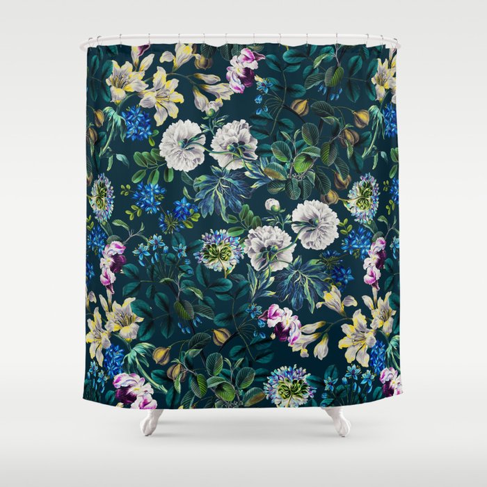 Chintzy Florals II Shower Curtain Gallery Image 1