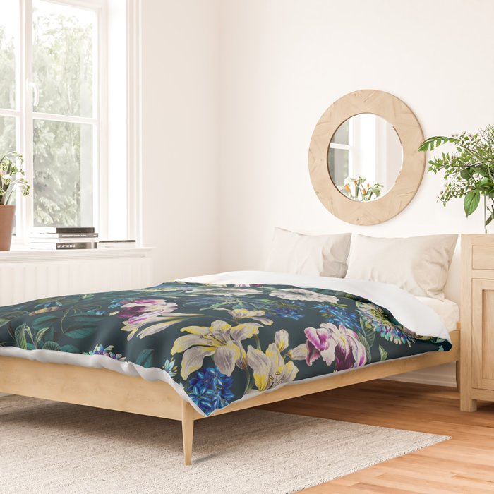 Chintzy Florals II Duvet Cover Gallery Image 2