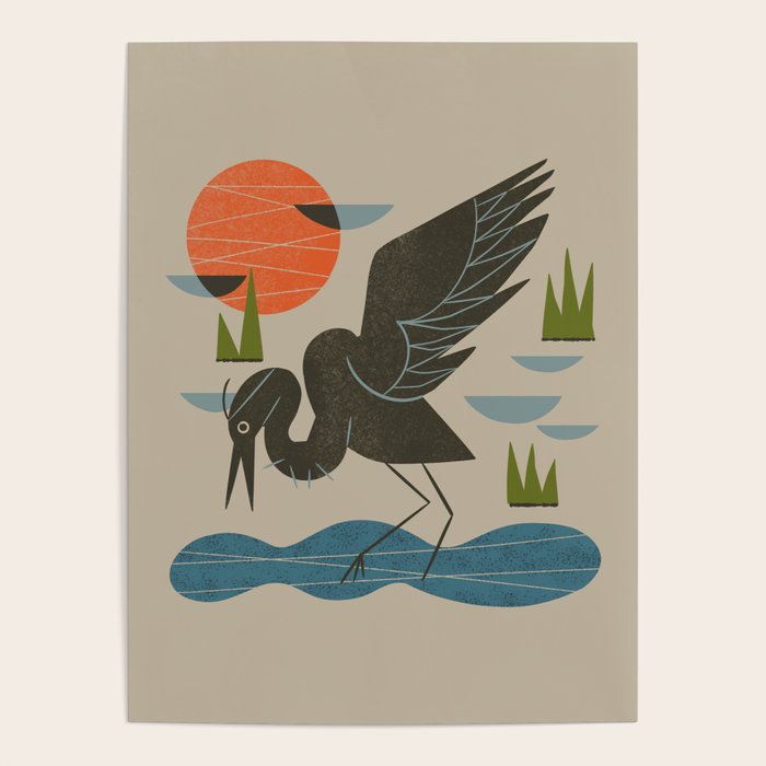 Happy Heron Poster Gallery Image 4