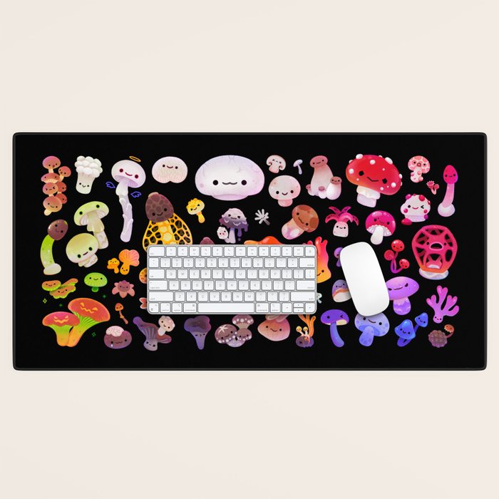Mushroom Desk Mat Gallery Image 1