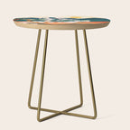 Warm spring sunshine beneath the ridge  Side Table Gallery Image 1