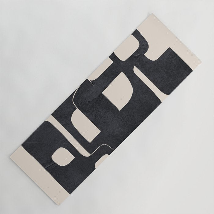 Modern Abstract Shapes 107 Yoga Mat Gallery Image 1