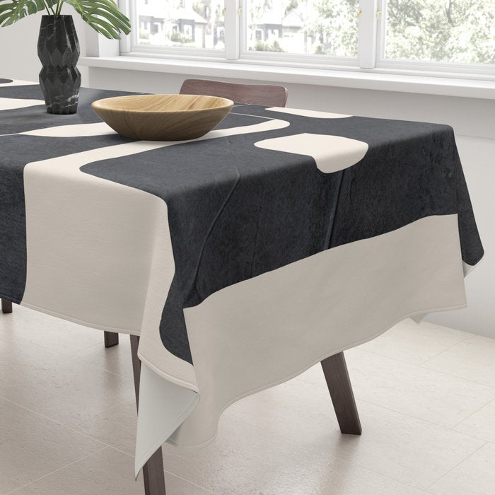 Modern Abstract Shapes 107 Tablecloth Gallery Image 3