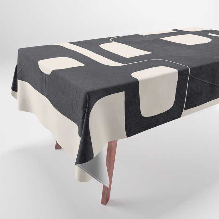 Modern Abstract Shapes 107 Tablecloth Gallery Image 1