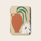 Happy flower fall pottery  Bath Mat Gallery Image 1