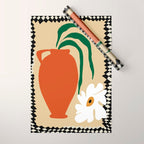 Happy flower fall pottery  Wrapping Paper Gallery Image 1