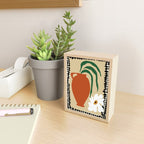 Happy flower fall pottery  Mini Art Print Gallery Image 2