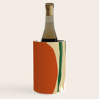 Happy flower fall pottery  Wine Chiller Gallery Image 1