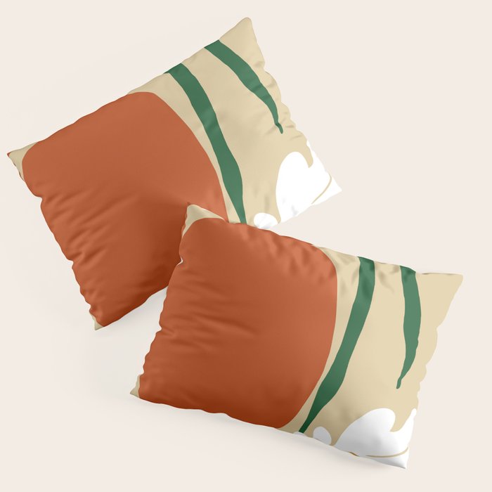 Happy flower fall pottery  Pillow Sham Gallery Image 3