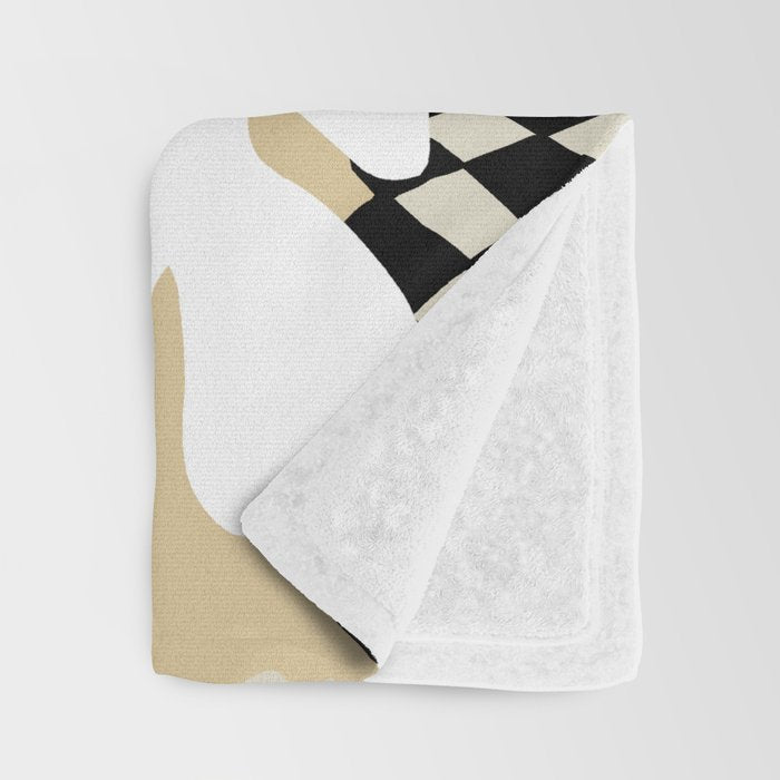 Happy flower fall pottery  Throw Blanket Gallery Image 3