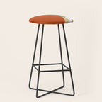Happy flower fall pottery  Stool Gallery Image 1