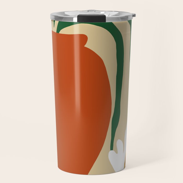 Happy flower fall pottery  Travel Mug Gallery Image 1