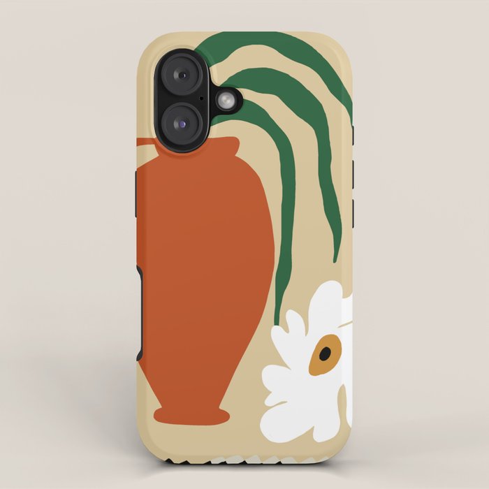 Happy flower fall pottery  iPhone Case Gallery Image 1