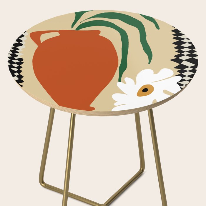 Happy flower fall pottery  Side Table Gallery Image 2