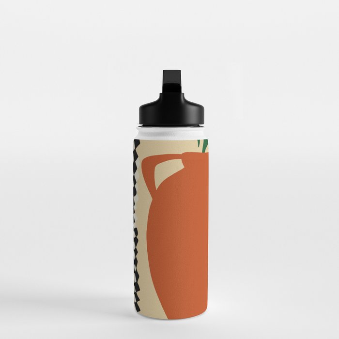 Happy flower fall pottery  Water Bottle Gallery Image 3