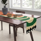 Happy flower fall pottery  Table Runner Gallery Image 2