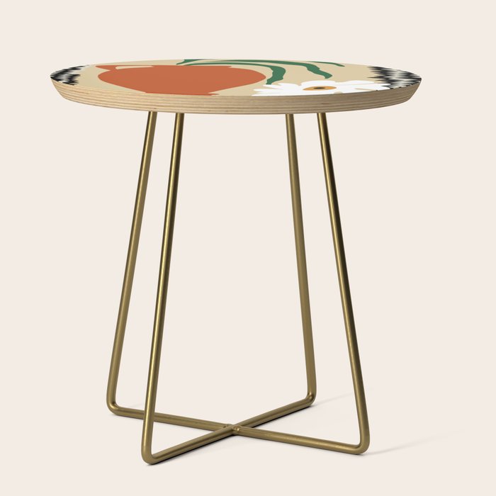 Happy flower fall pottery  Side Table Gallery Image 1