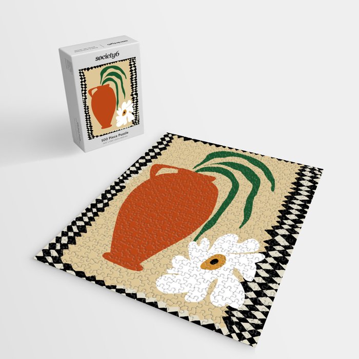 Happy flower fall pottery  Jigsaw Puzzle Gallery Image 2