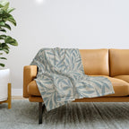 William Morris Willow Slate Throw Blanket Gallery Image 1