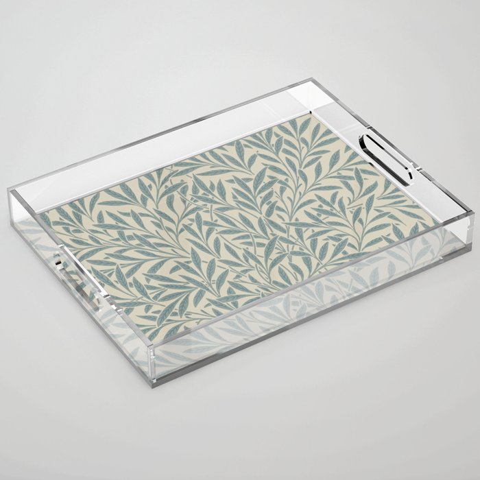 William Morris Willow Slate Acrylic Tray Gallery Image 1