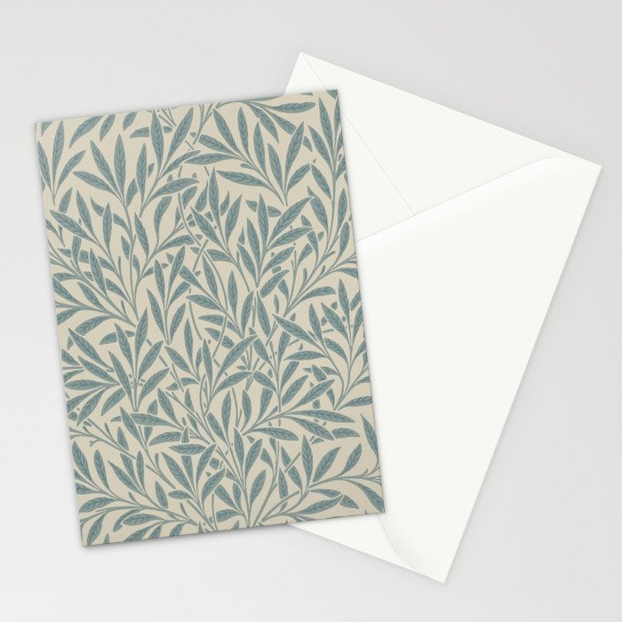 William Morris Willow Slate Stationery Card Gallery Image 2