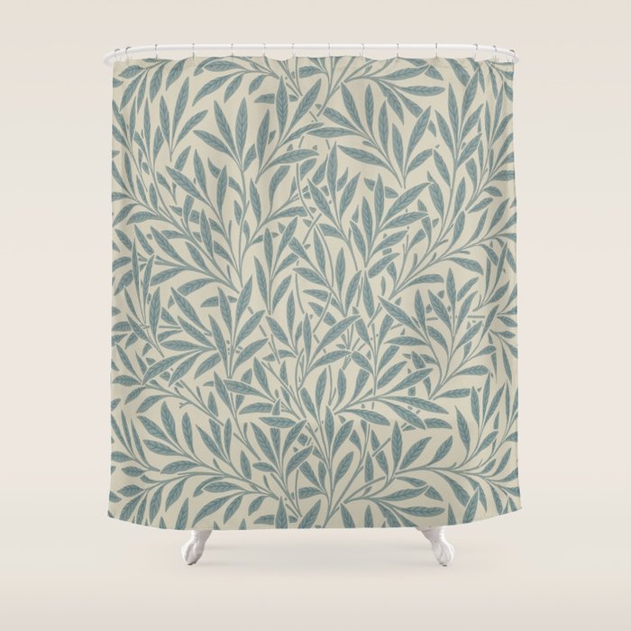 William Morris Willow Slate Shower Curtain Gallery Image 1