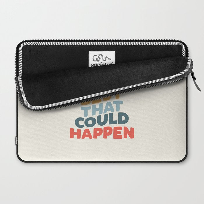 Whats The Best That Could Happen Laptop Sleeve Gallery Image 2