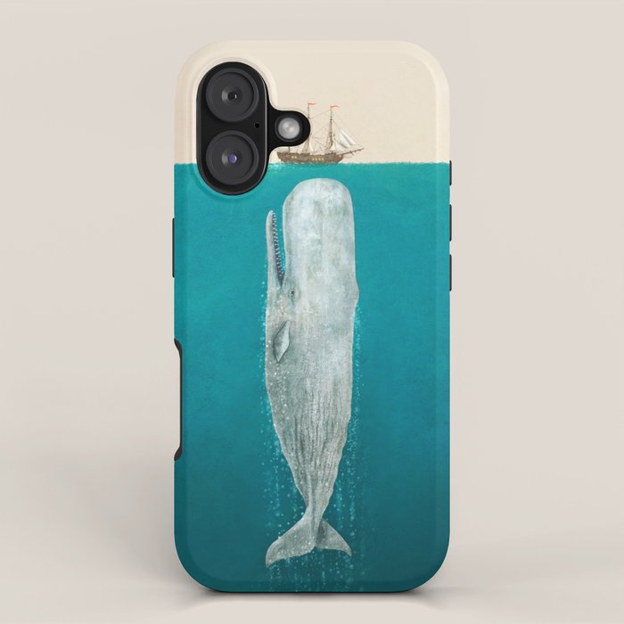 The Whale - Full Length - Option iPhone Case Gallery Image 1
