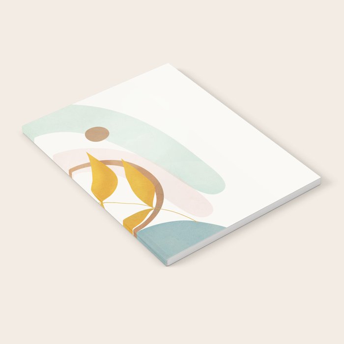 Soft Abstract Shapes 14 Notebook Gallery Image 2