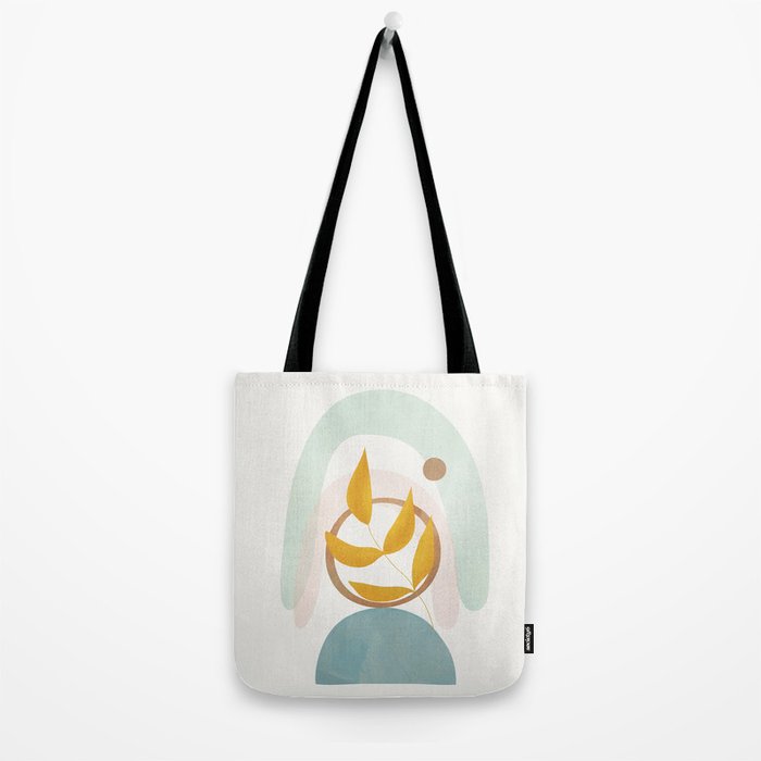 Soft Abstract Shapes 14 Tote Bag Gallery Image 2