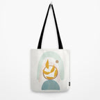 Soft Abstract Shapes 14 Tote Bag Gallery Image 2
