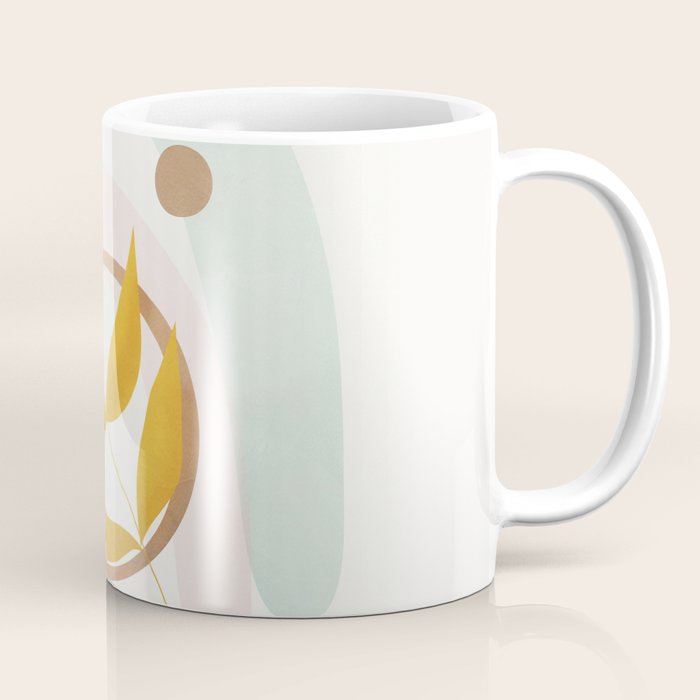 Soft Abstract Shapes 14 Coffee Mug Gallery Image 1