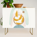 Soft Abstract Shapes 14 Credenza Gallery Image 1