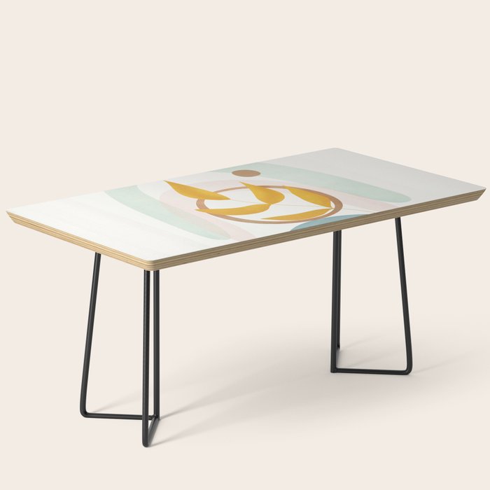 Soft Abstract Shapes 14 Coffee Table Gallery Image 1