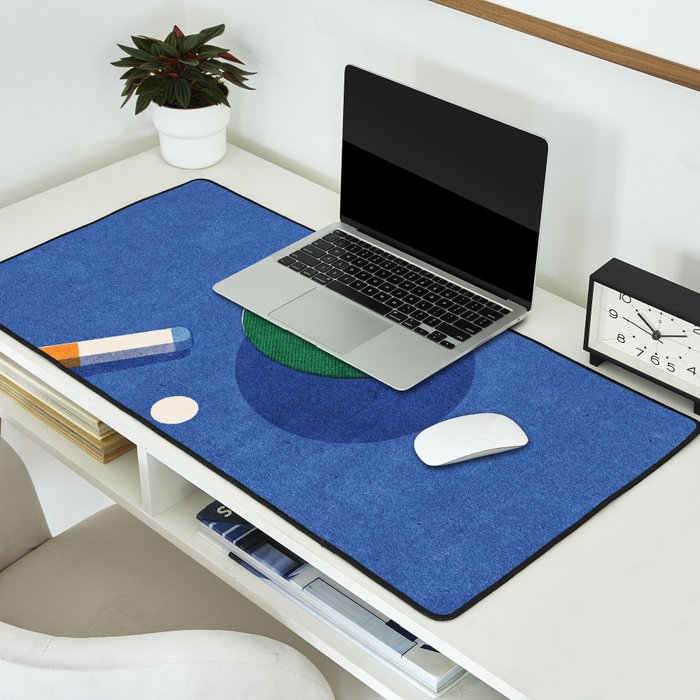 BALLS / Billiards - ball 6 I Desk Mat Gallery Image 2