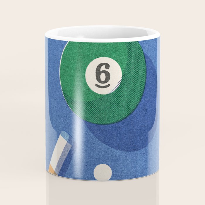 BALLS / Billiards - ball 6 I Coffee Mug Gallery Image 4