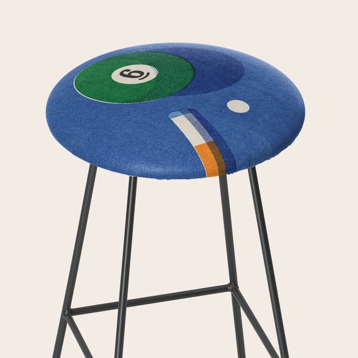 BALLS / Billiards - ball 6 I Stool Gallery Image 2