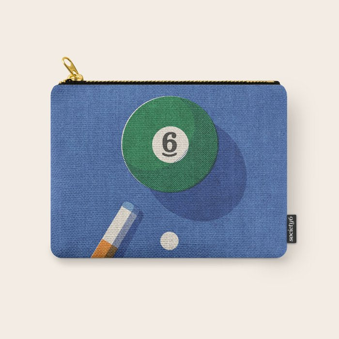 BALLS / Billiards - ball 6 I Carry All Pouch Gallery Image 1