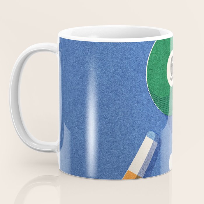 BALLS / Billiards - ball 6 I Coffee Mug Gallery Image 3