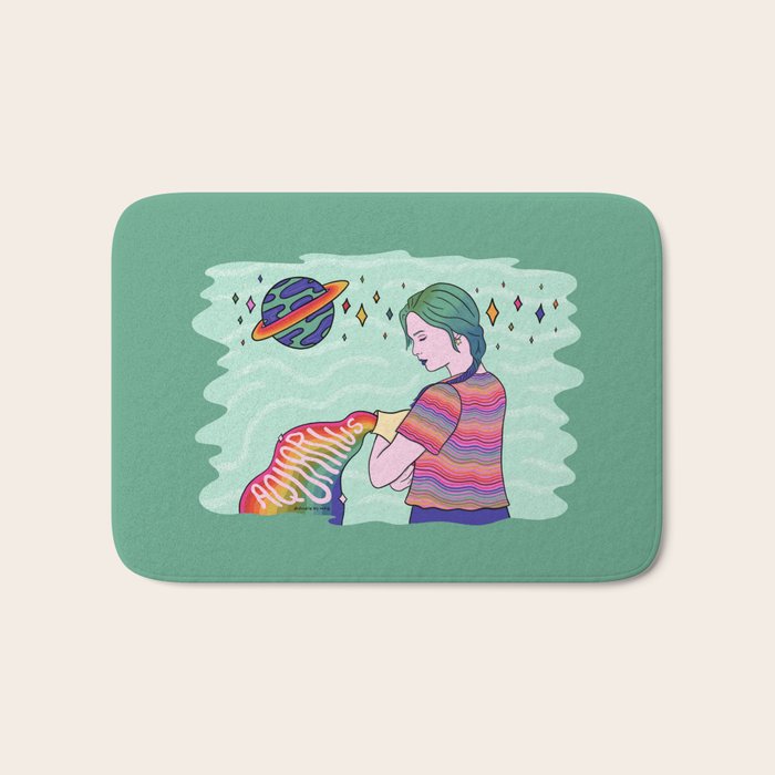 Aquarius Bath Mat Gallery Image 1