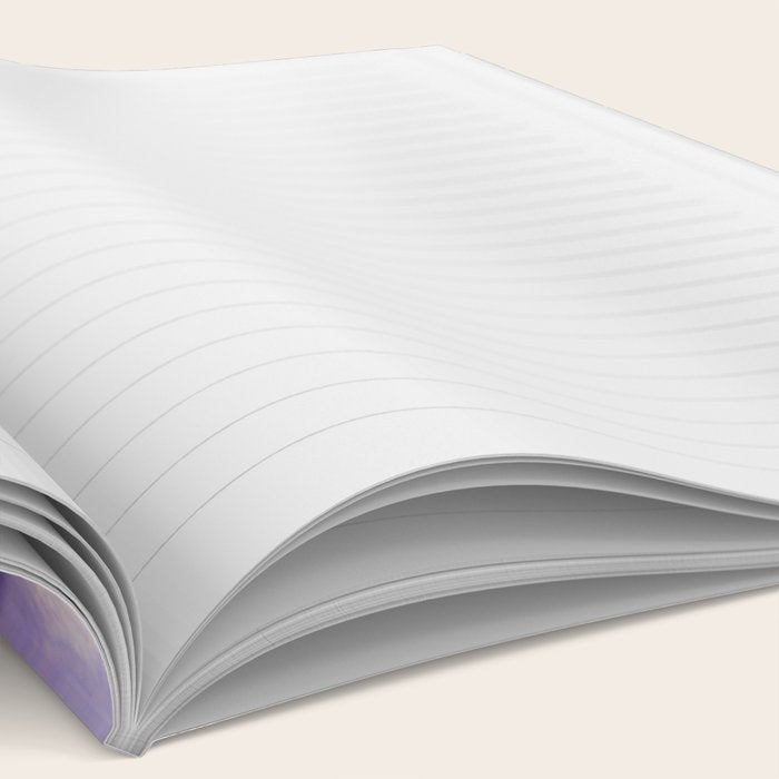 Glitter Agate Purple Pink Indigo Geode Marble Pattern Notebook Gallery Image 2