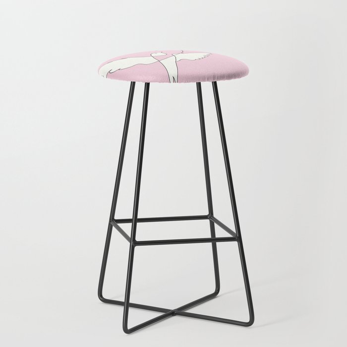 Two Swallows Line Art Stool Gallery Image 1