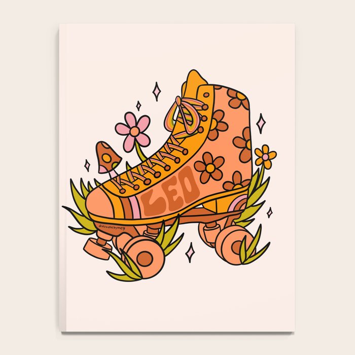 Leo Roller Skate Notebook Gallery Image 4