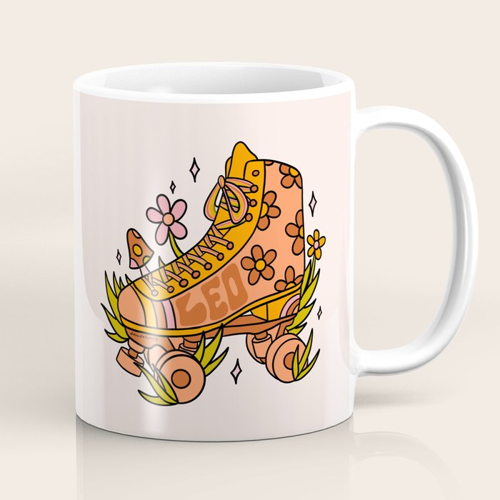 Leo Roller Skate Coffee Mug Gallery Image 1