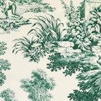 Green Toile de Jouy Coffee Mug Gallery Image 2